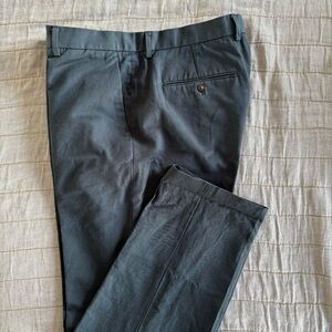 J.Crew cotton-linen blend chino suit pant